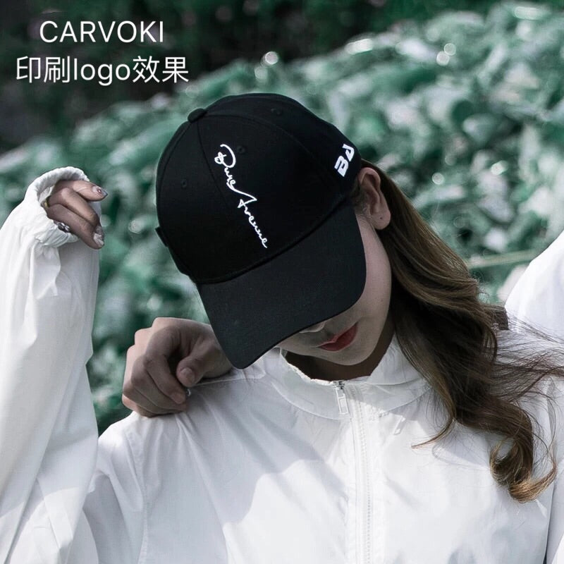 CV客製化帽子 custom cap 鴨舌帽 可刺繡印刷logo訂製棒球高爾夫球帽 舒適材質 黑色白色粉色可選