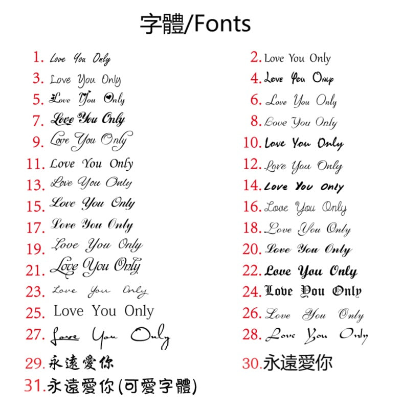 Cv客製化腳鍊 鈦鋼男女生都可Diy 私人定製腳鍊 可加英文字母或文字 純銀製 奢華訂製腳鏈 情人節禮物